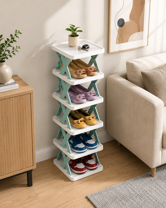 6-Tier Foldable Shoe Rack