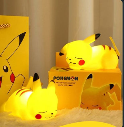 Cute Sleeping Pikachu LED Night Light