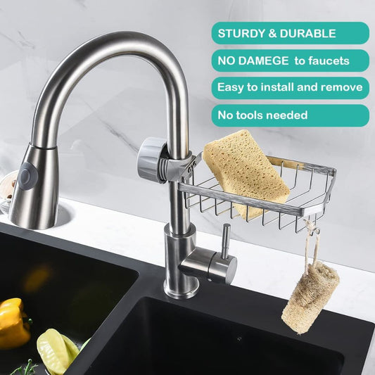 Kitchen Sink Faucet Sponge Holder