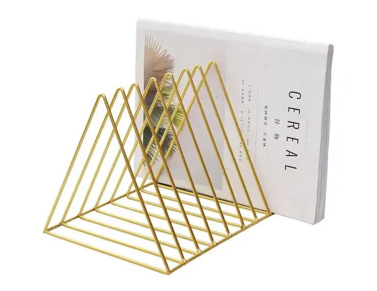 Golden Magazine Holder